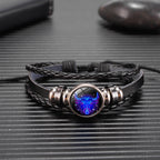 12 Zodiac Glow Zodiac Bracelet – Adjustable Constellation Astrology Bracelet