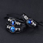 12 Zodiac Glow Zodiac Bracelet – Adjustable Constellation Astrology Bracelet