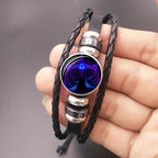 12 Zodiac Glow Zodiac Bracelet – Adjustable Constellation Astrology Bracelet