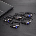 12 Zodiac Glow Zodiac Bracelet – Adjustable Constellation Astrology Bracelet