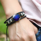 12 Zodiac Glow Zodiac Bracelet – Adjustable Constellation Astrology Bracelet