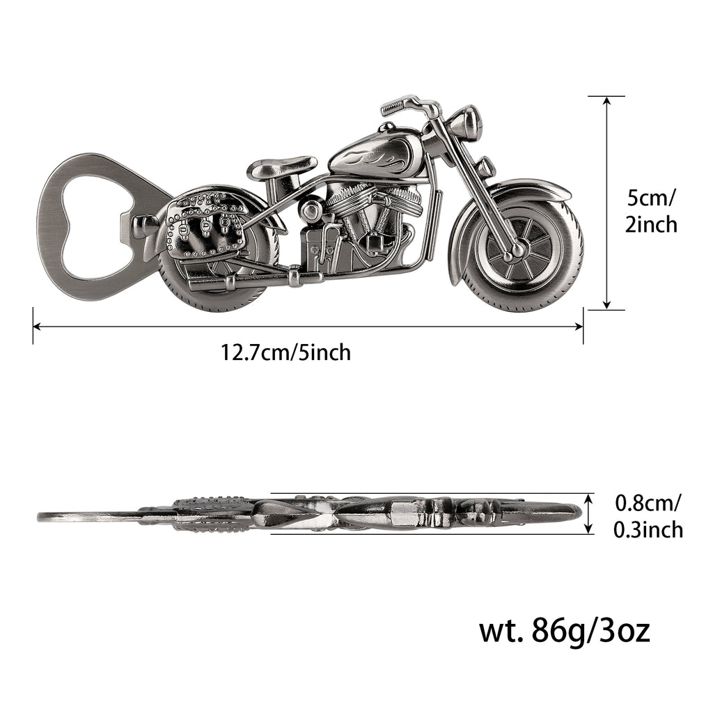 Motorcycle Beer Bottle Opener Gift Set – Unique Bar Tool for Bikers & Beer Enthusiasts