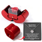 Eternal Rose Necklace Apple Gift Box – Romantic Rose Jewelry Set