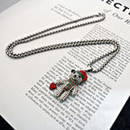 Cute Bear Pendant Necklace – Trendy Minimalist Jewelry