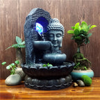 Chinese Resin Tabletop Water Fountain – Feng Shui Indoor Decor